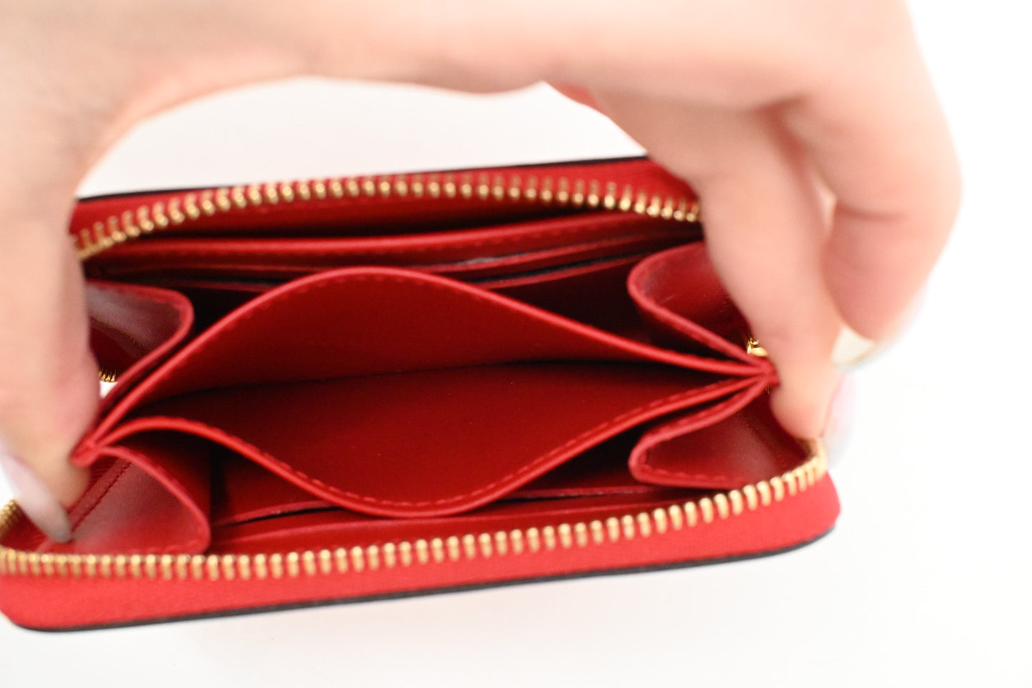 Louis Vuitton Sweet Monogram Zippy Coin Case in Vernis Leather