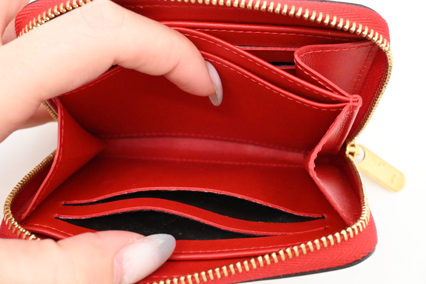 Louis Vuitton Sweet Monogram Zippy Coin Case in Vernis Leather