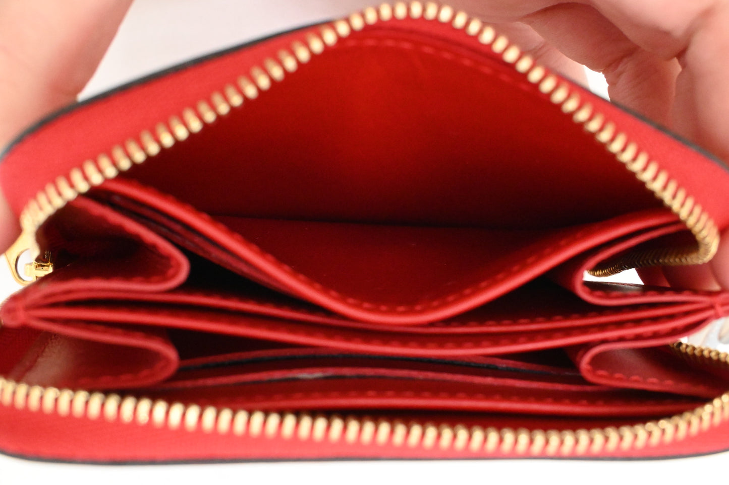 Louis Vuitton Sweet Monogram Zippy Coin Case in Vernis Leather