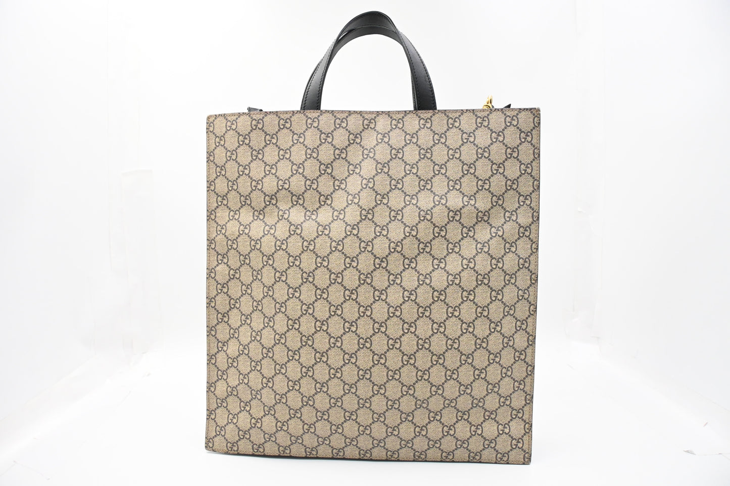 Gucci King Snake Tote in GG Supreme Canvas