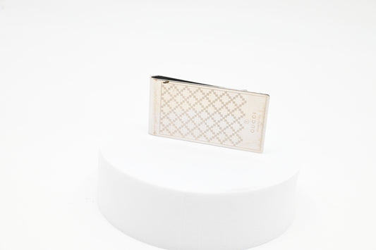Gucci Money Clip with Diamante Pattern