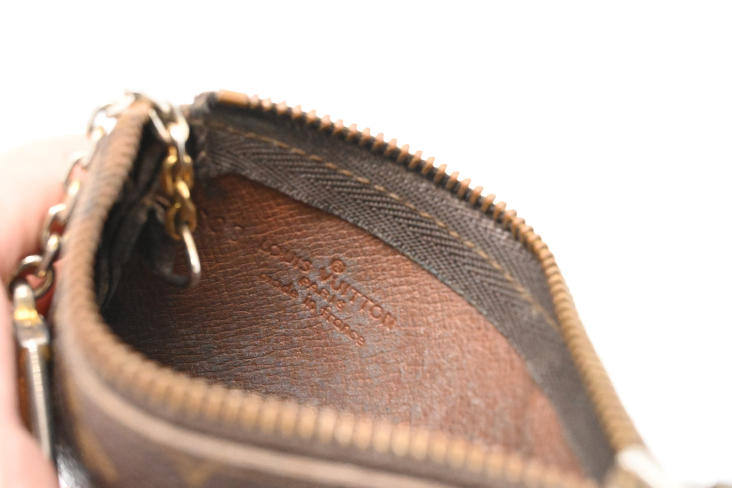 Louis Vuitton Pochette Cles in Monogram Canvas