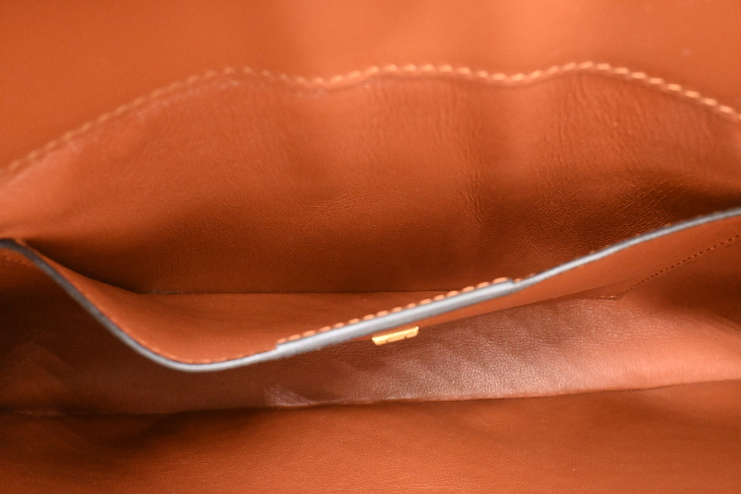 Ferragamo Shoulder Bag in Brown Leather