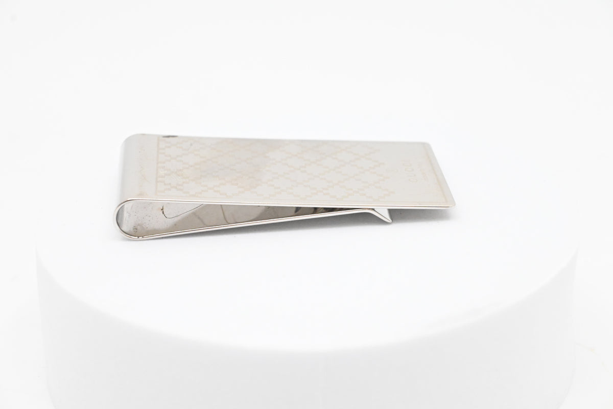 Gucci Money Clip with Diamante Pattern