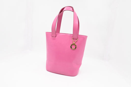 Celine Shoulder Bag in Pink Leather