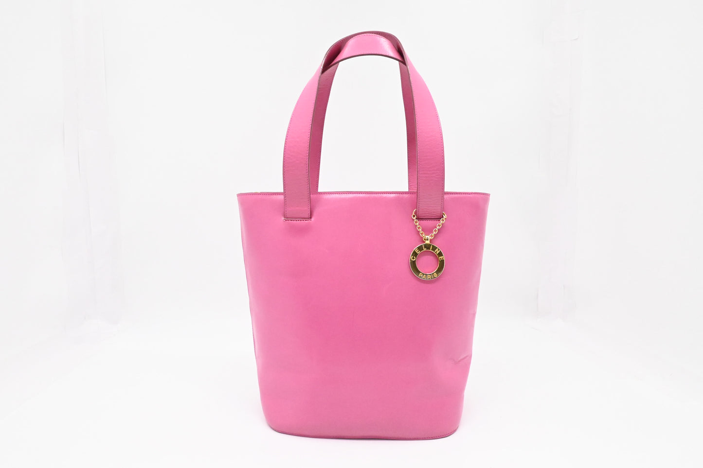 Celine Shoulder Bag in Pink Leather