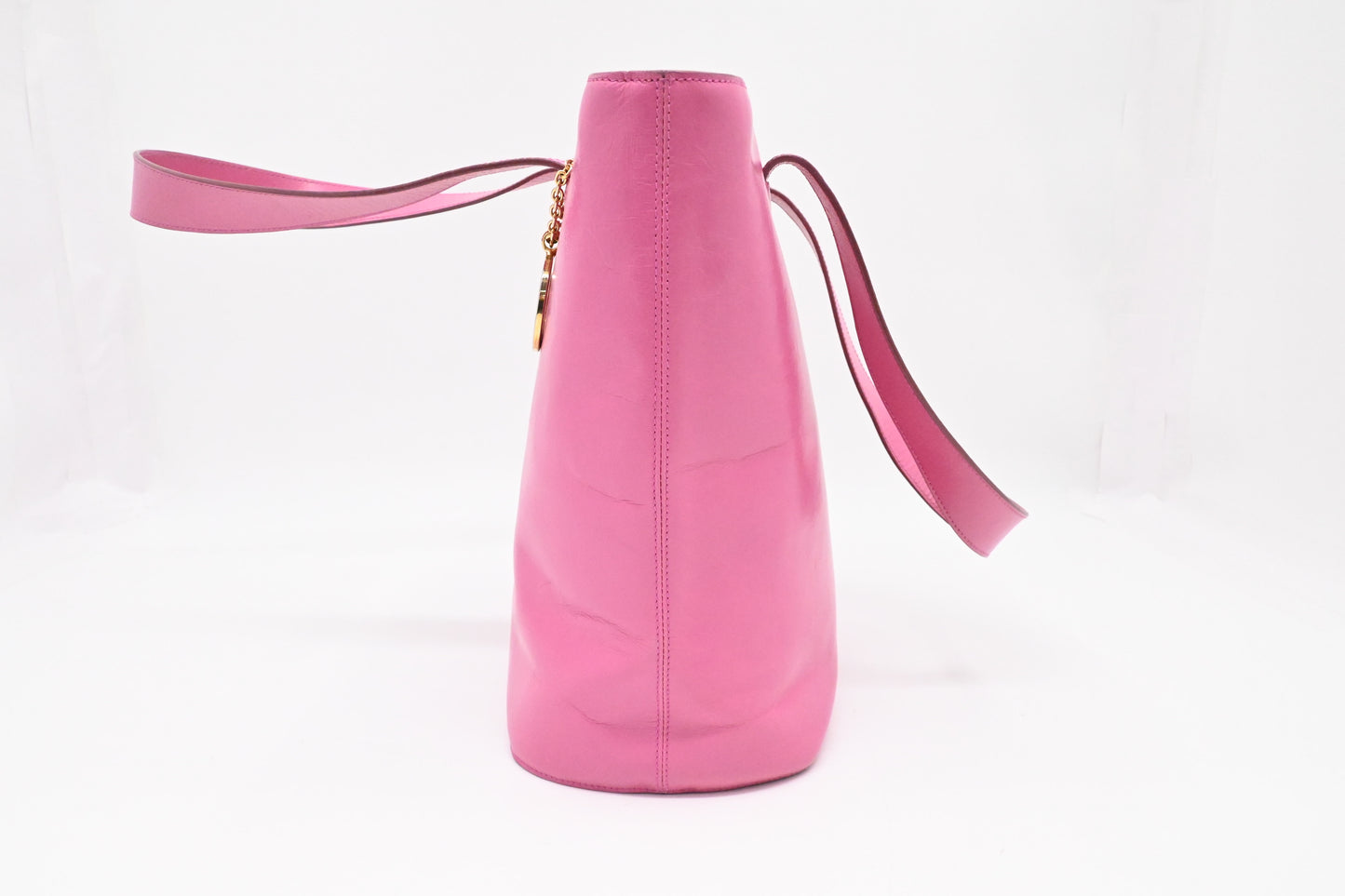 Celine Shoulder Bag in Pink Leather