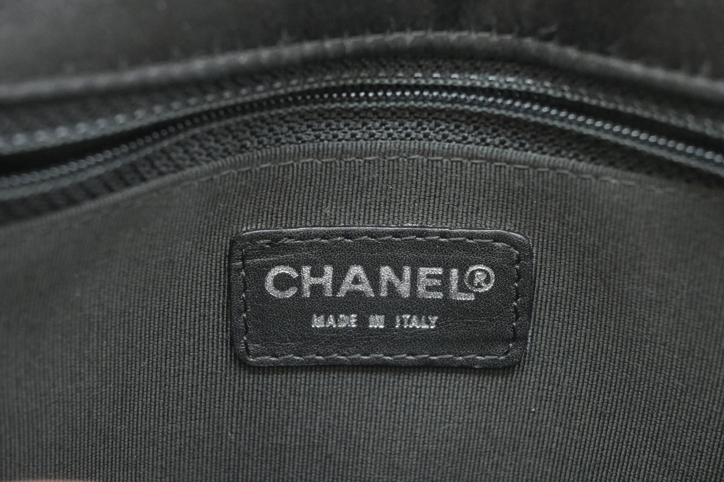 Chanel Chocolate Bar Shoulder Bag in Blue Satin