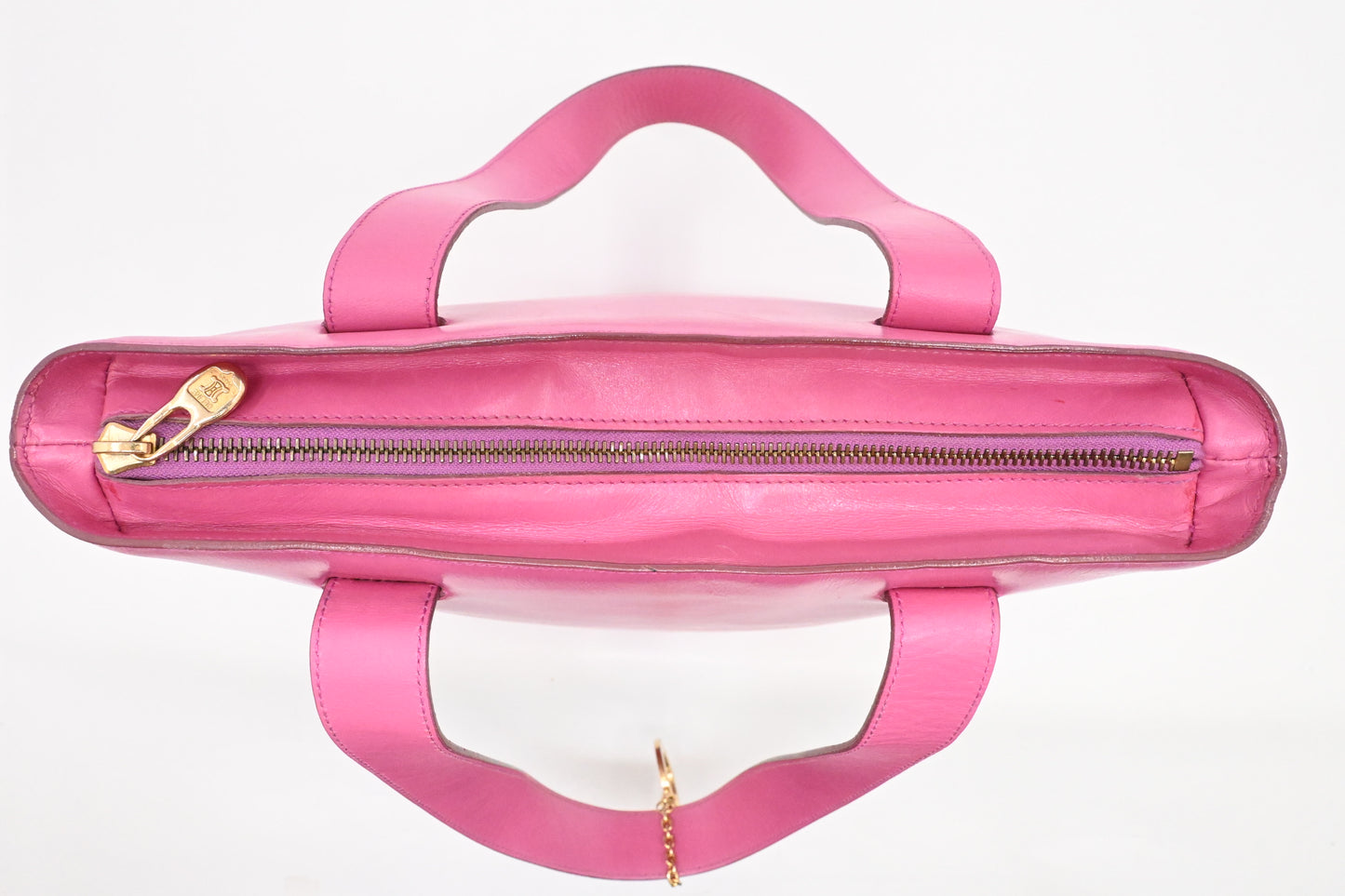 Celine Shoulder Bag in Pink Leather