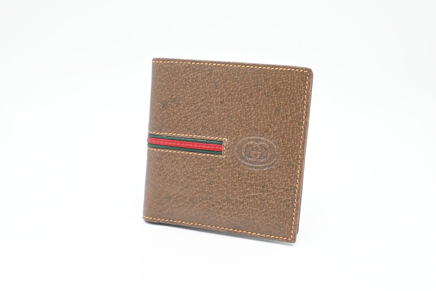 Gucci Bifold Wallet in Brown Leather