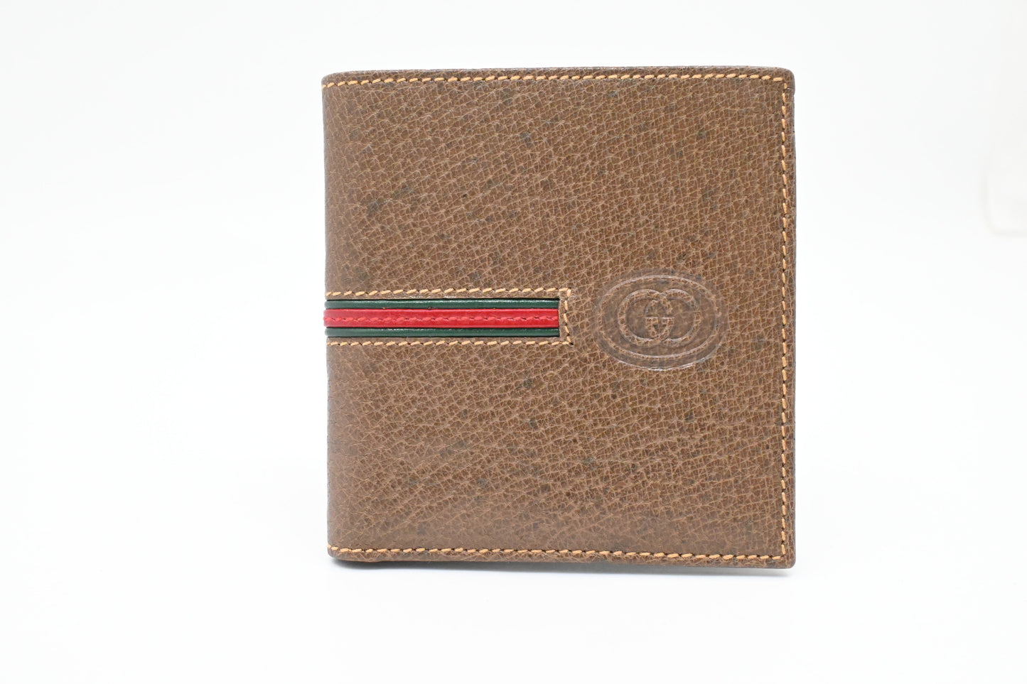 Gucci Bifold Wallet in Brown Leather