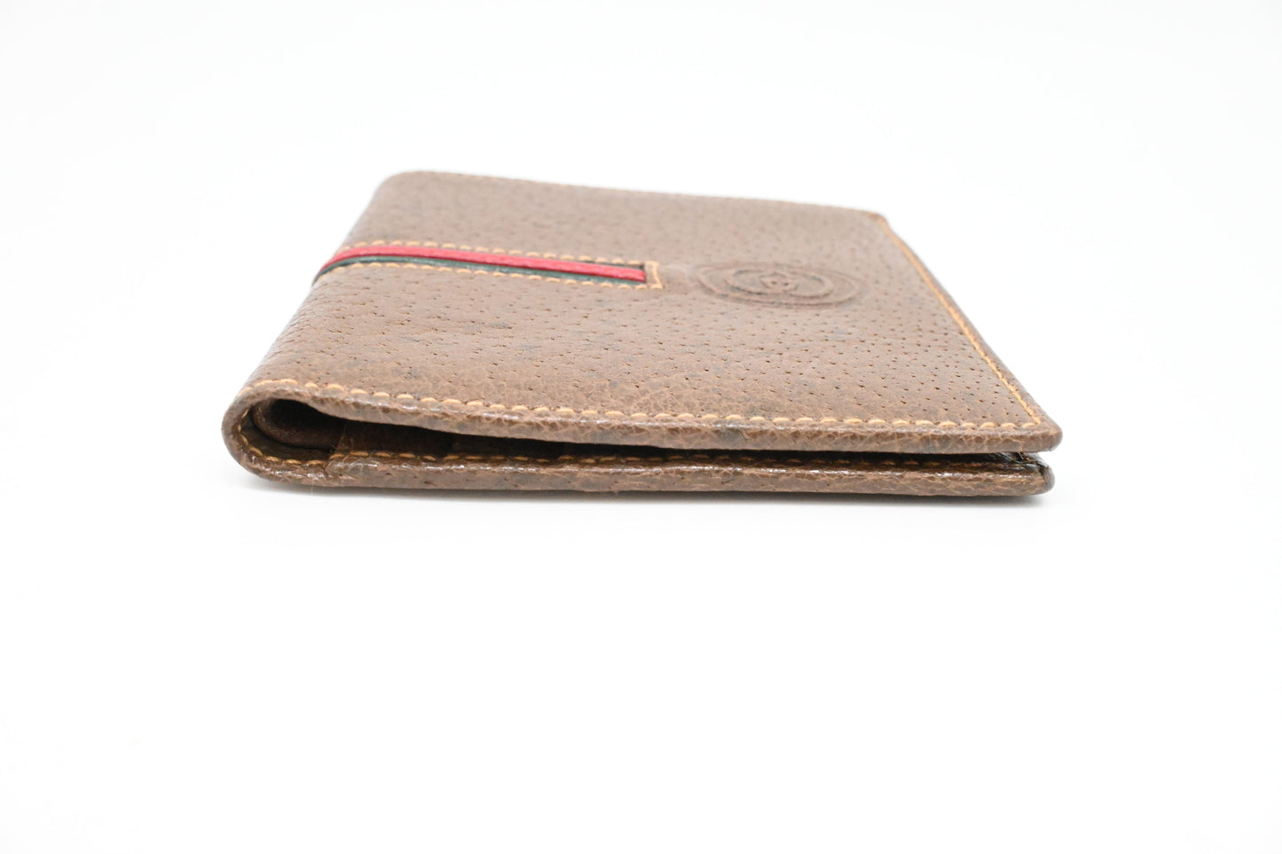 Gucci Bifold Wallet in Brown Leather