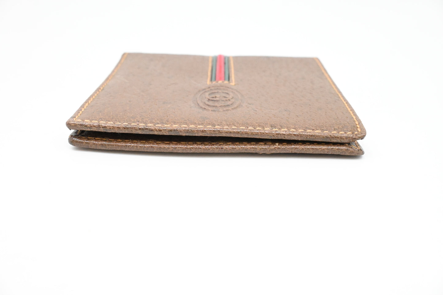 Gucci Bifold Wallet in Brown Leather