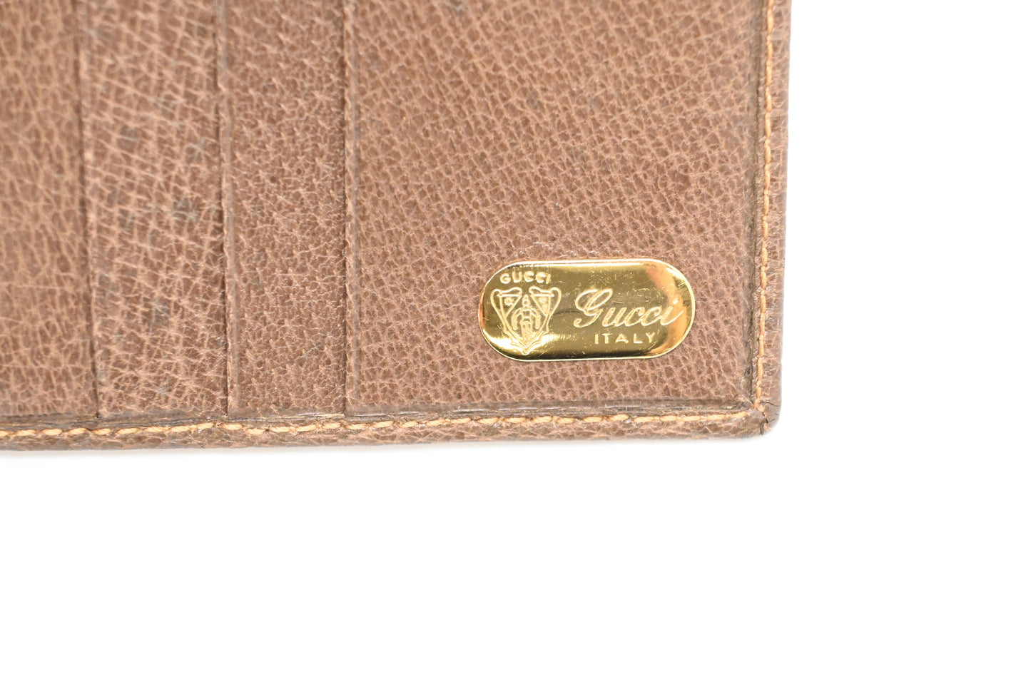 Gucci Bifold Wallet in Brown Leather