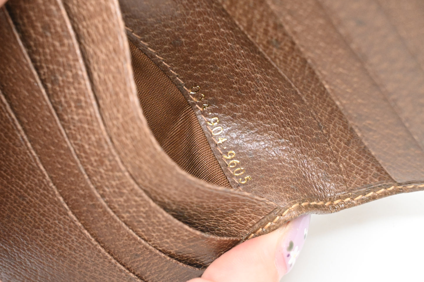 Gucci Bifold Wallet in Brown Leather