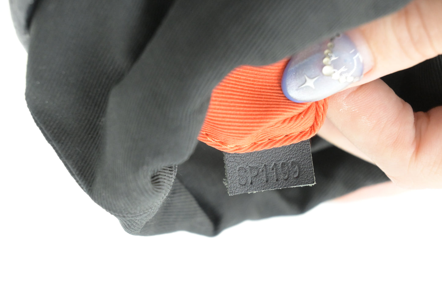 Louis Vuitton Chalk Nano Bag in Shadow Monogram Leather