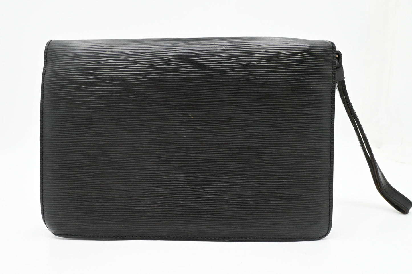 Louis Vuitton Sellier Dragonne in Black Epi Leather