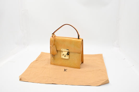 Louis Vuitton Spring Street in Yellow Vernis Leather