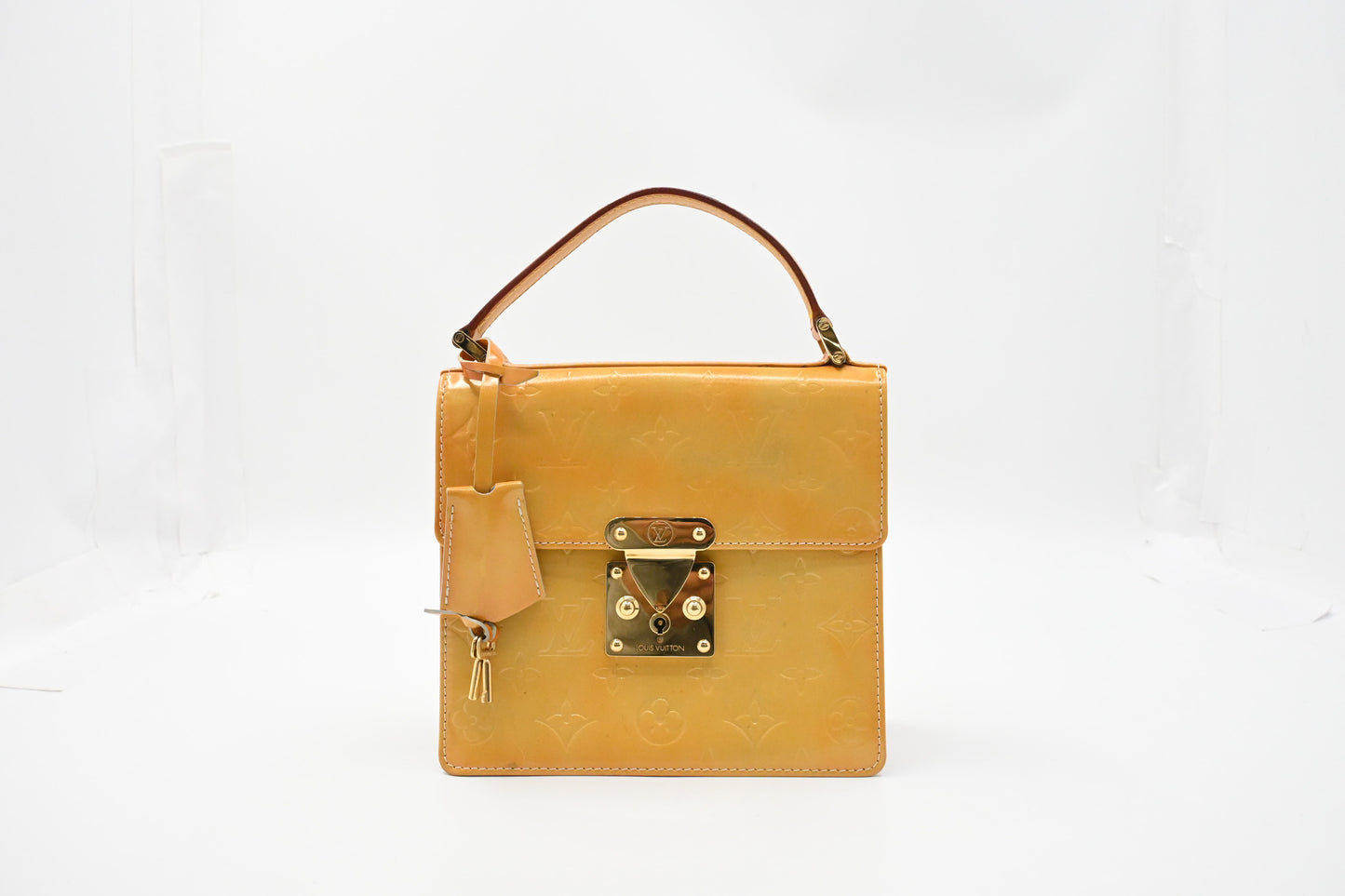 Louis Vuitton Spring Street in Yellow Vernis Leather