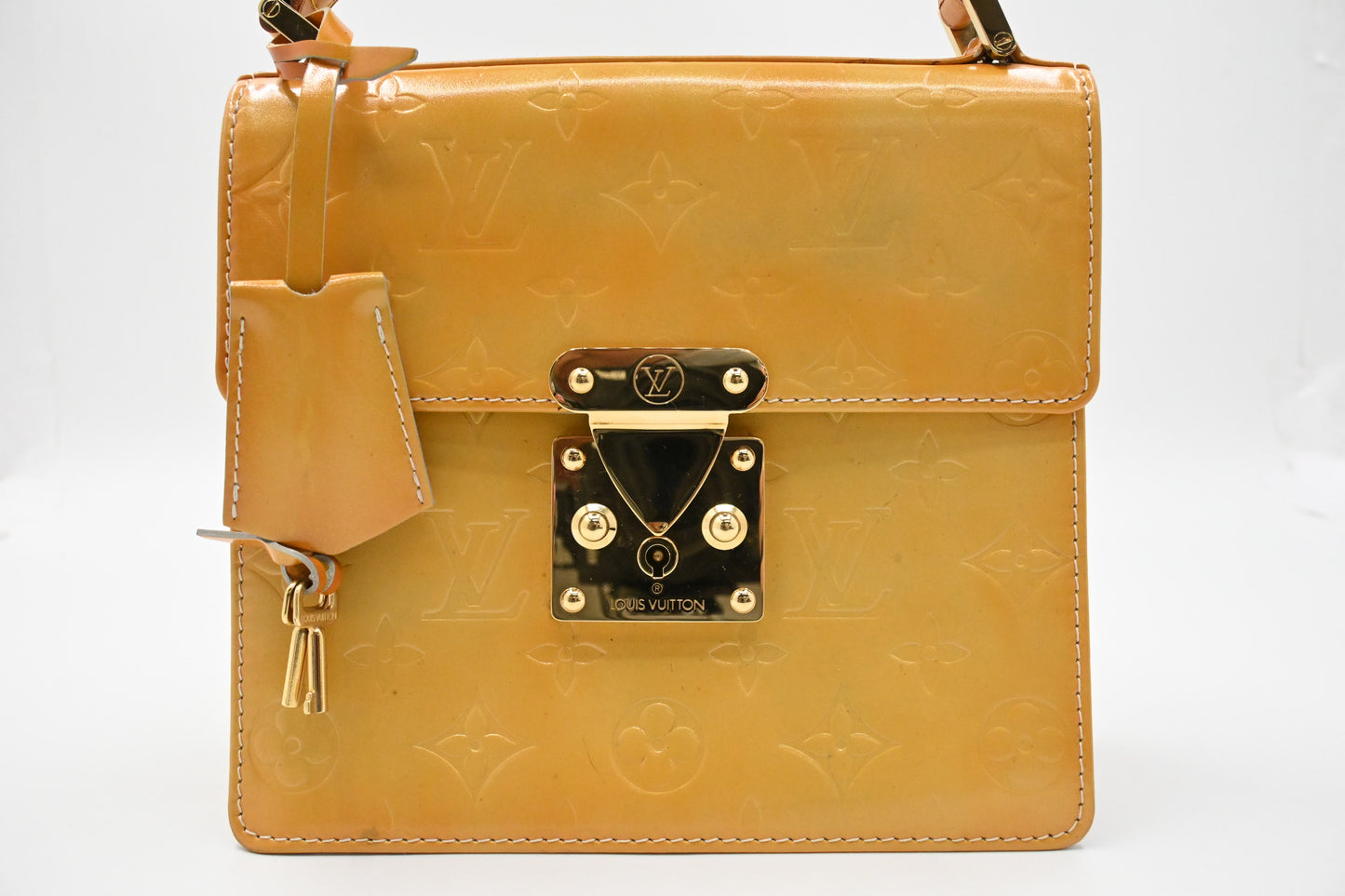 Louis Vuitton Spring Street in Yellow Vernis Leather