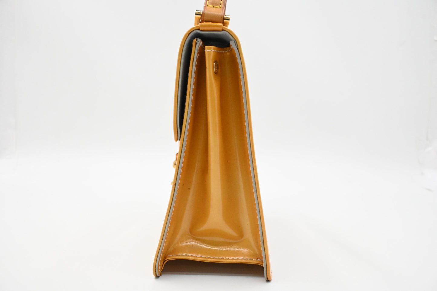 Louis Vuitton Spring Street in Yellow Vernis Leather