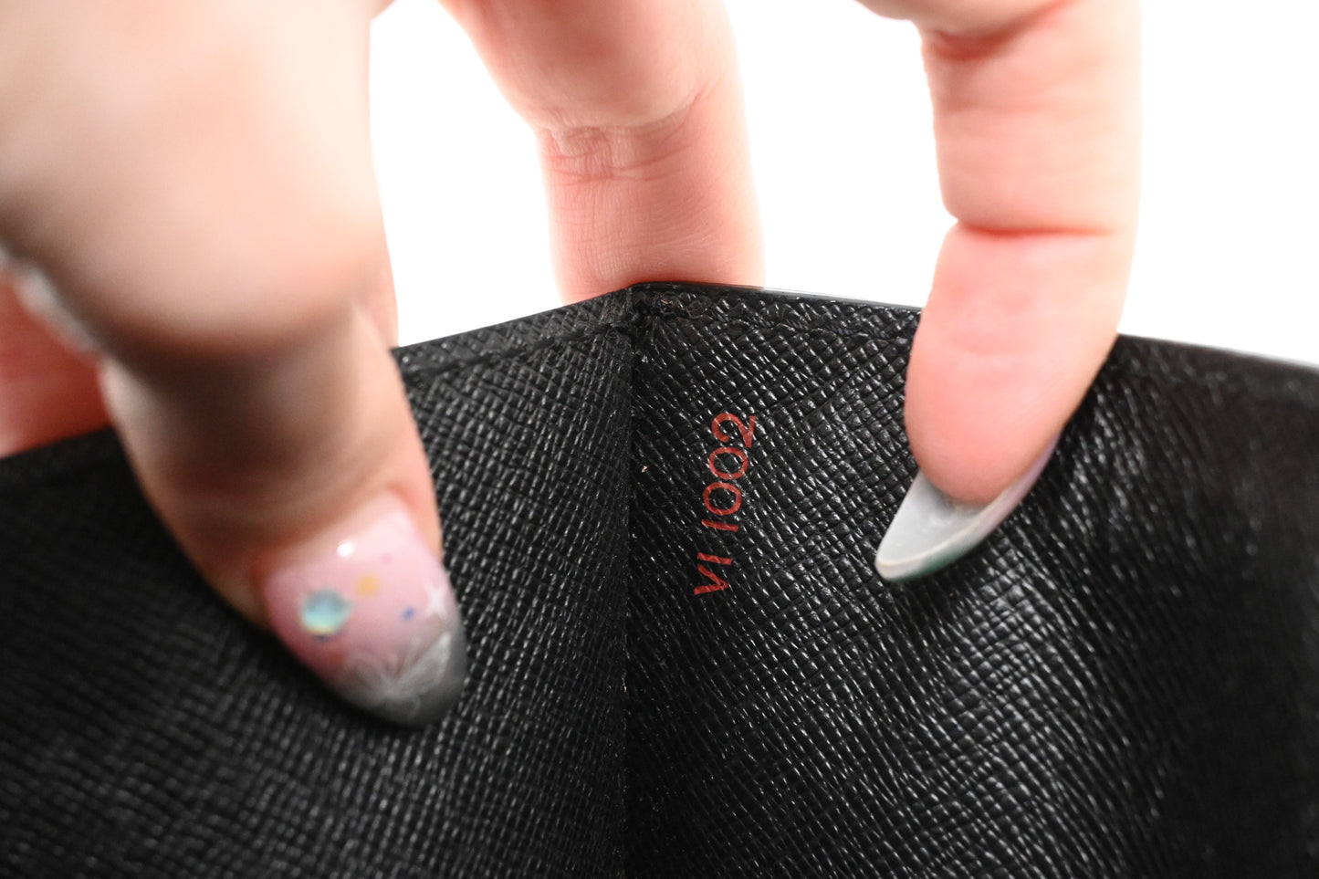 Louis Vuitton Sellier Dragonne in Black Epi Leather