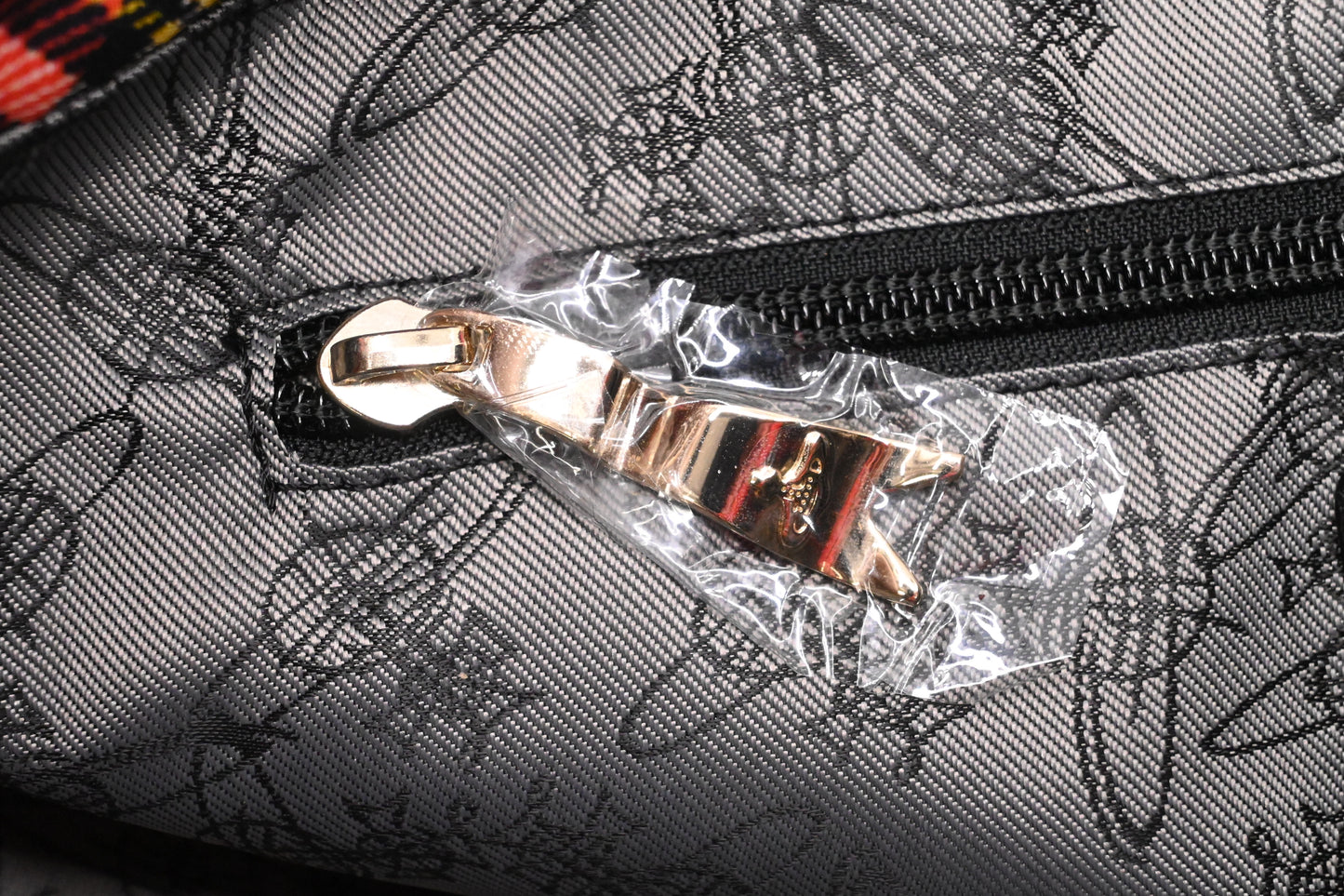 Vivienne Westwood Tote in Red Plaid Nylon
