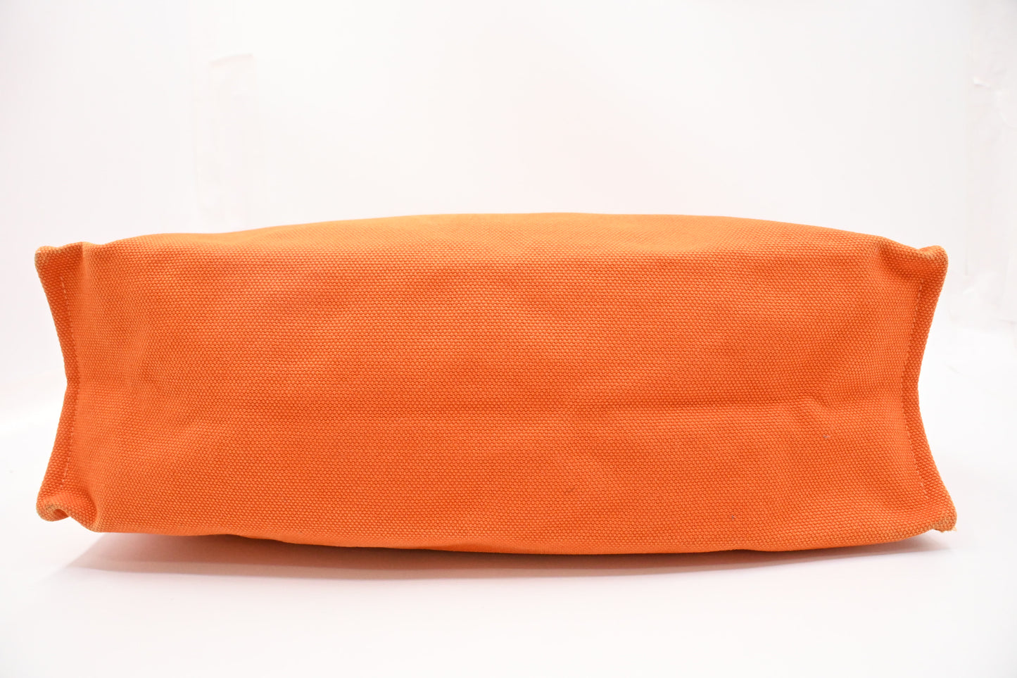 Hermes Etriviere Tote Bag in Orange Canvas