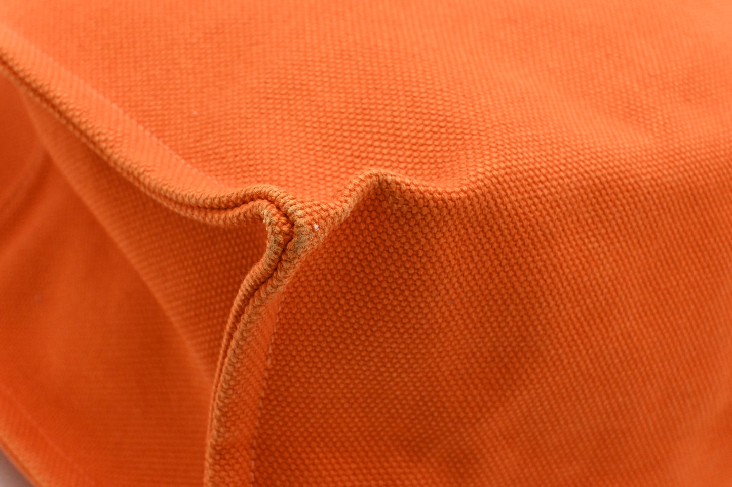 Hermes Etriviere Tote Bag in Orange Canvas