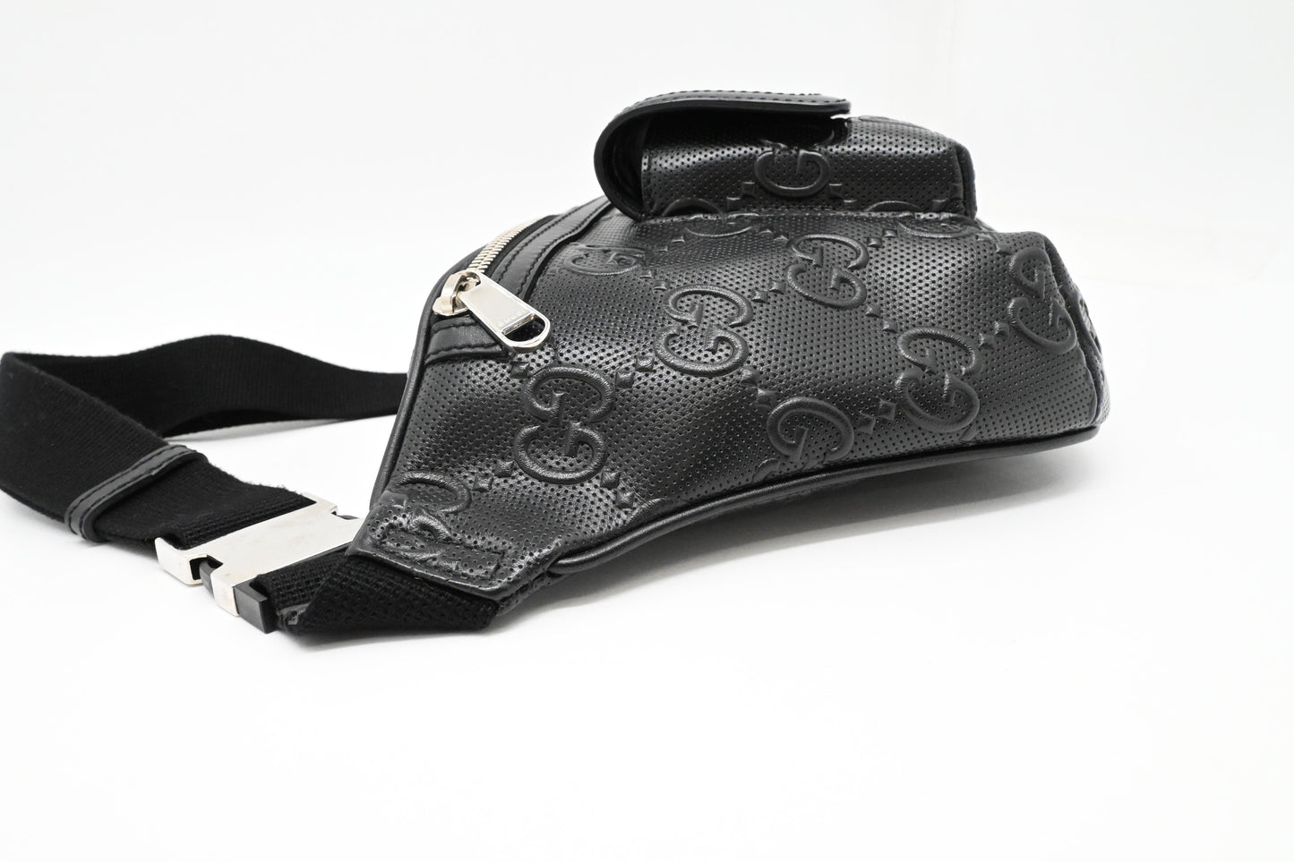 Gucci Bumbag in Black Leather