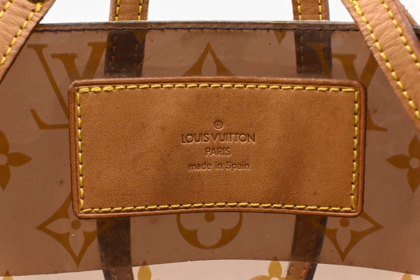 Louis Vuitton Cabas Cruiser in Ambre PVC