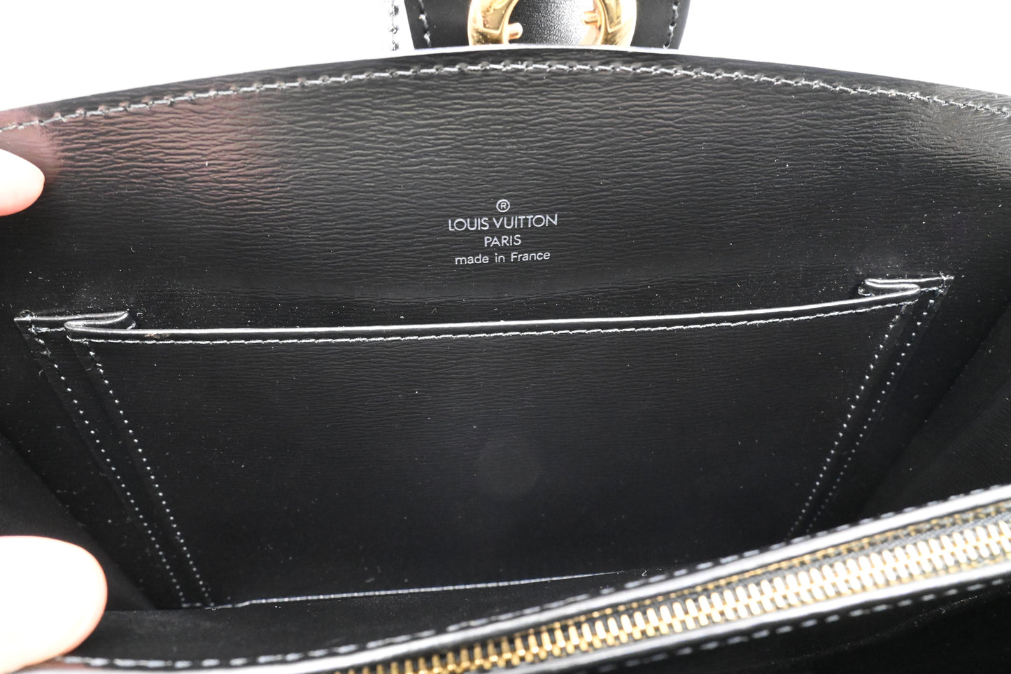 Louis Vuitton Capucines in Black Epi Leather