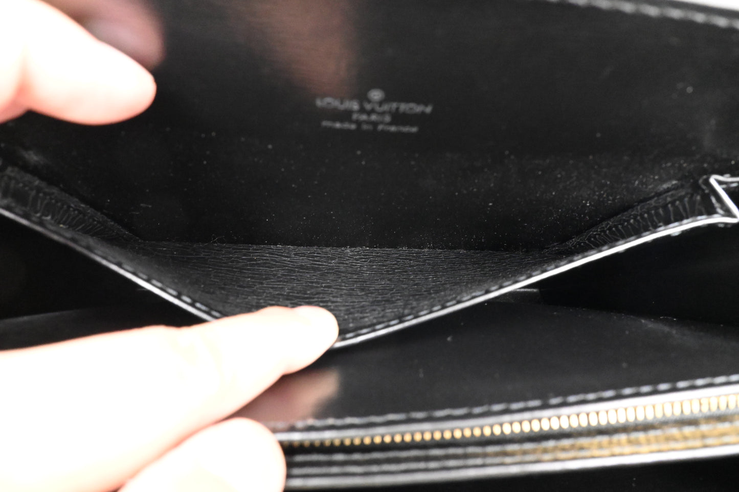 Louis Vuitton Capucines in Black Epi Leather