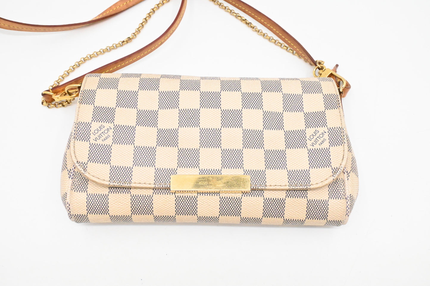 Louis Vuitton Favorite PM in Damier Azur Canvas