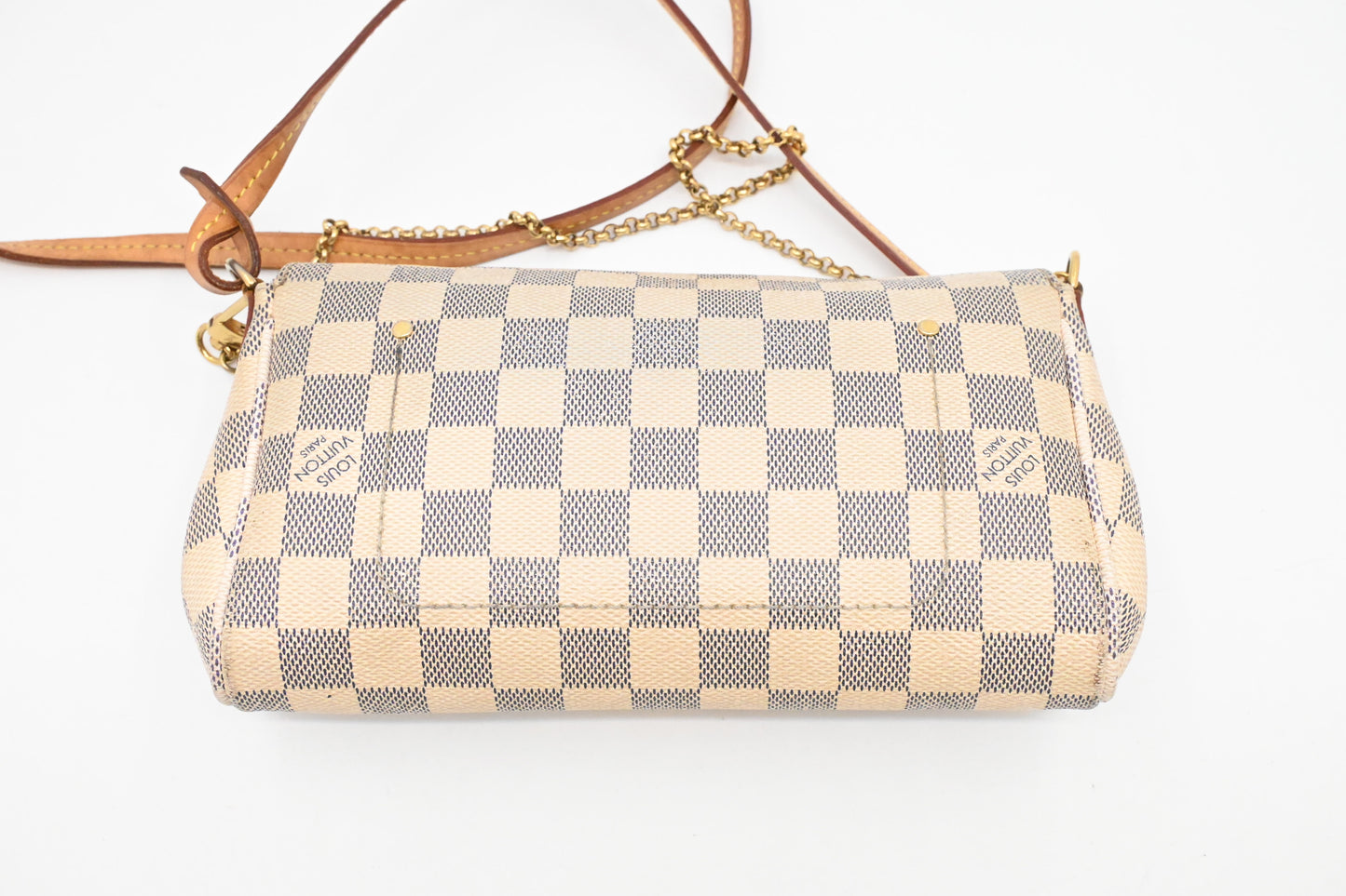 Louis Vuitton Favorite PM in Damier Azur Canvas