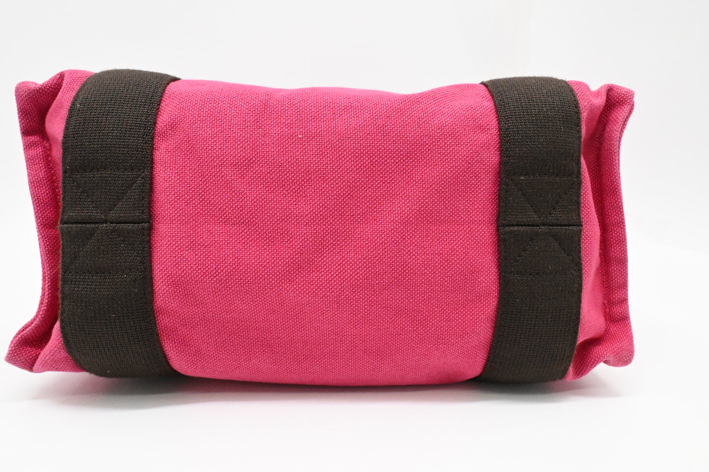 Hermes Herline Tote in Pink Canvas