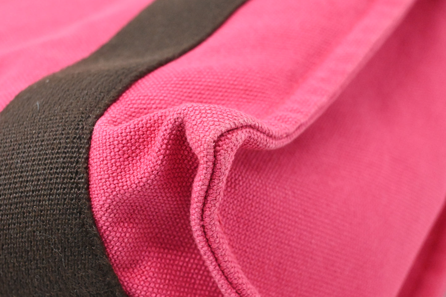 Hermes Herline Tote in Pink Canvas