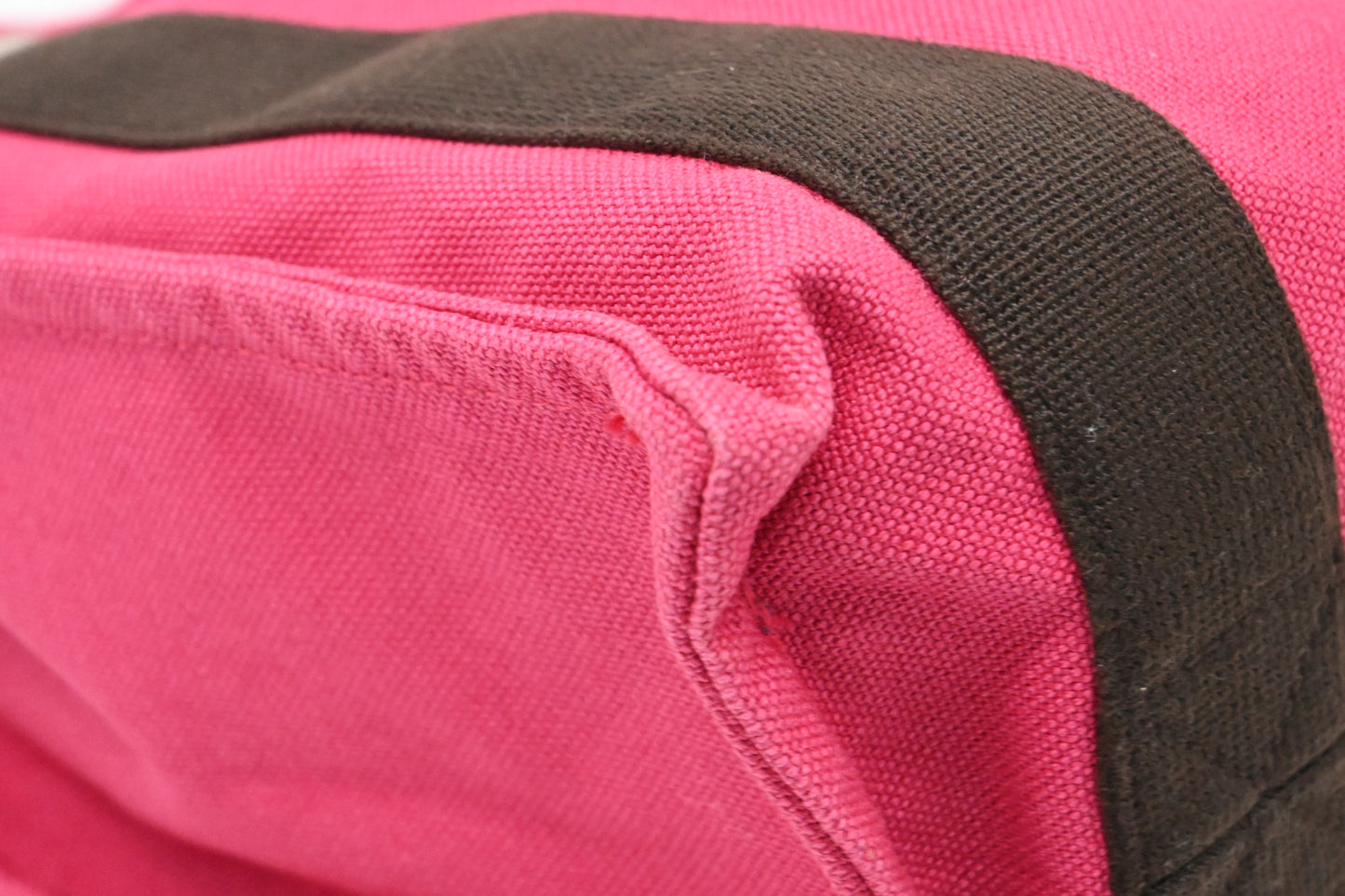 Hermes Herline Tote in Pink Canvas