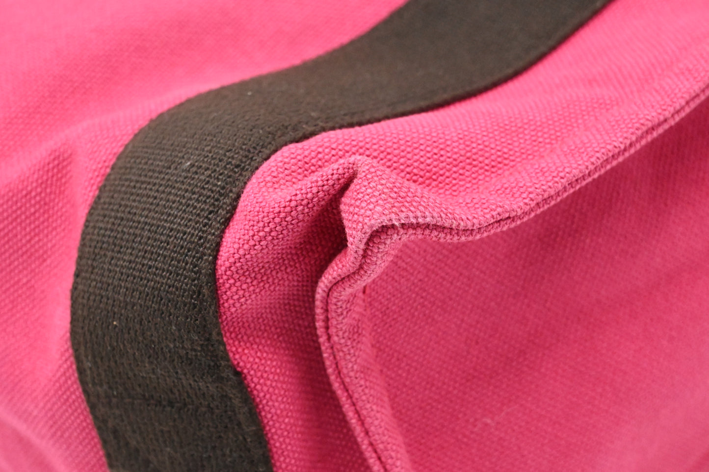 Hermes Herline Tote in Pink Canvas