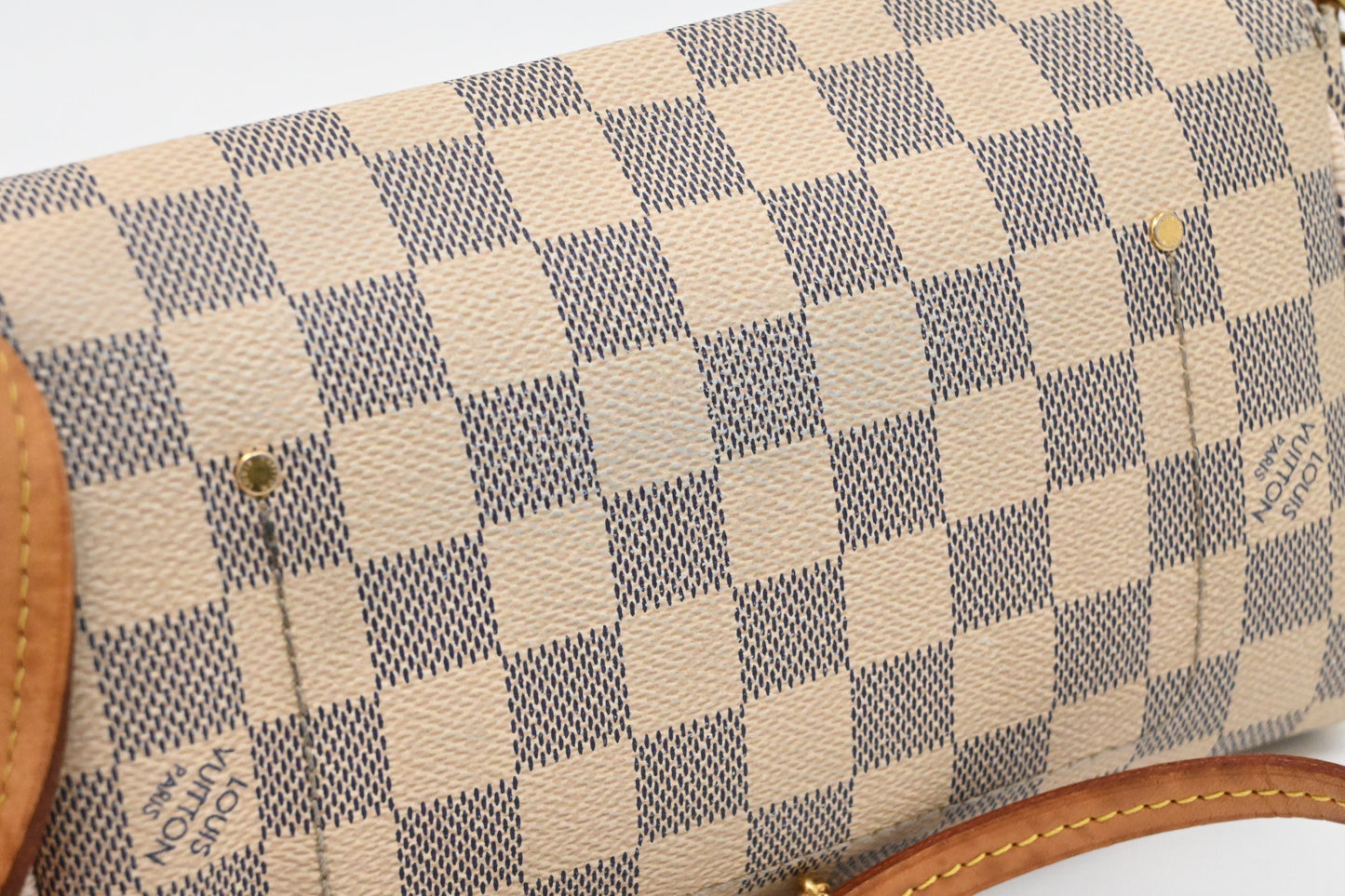 Louis Vuitton Favorite PM in Damier Azur Canvas