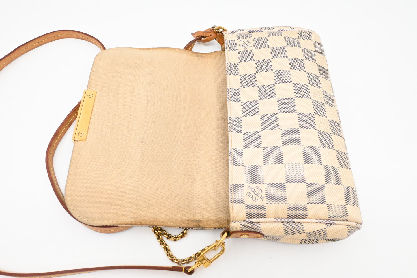 Louis Vuitton Favorite PM in Damier Azur Canvas