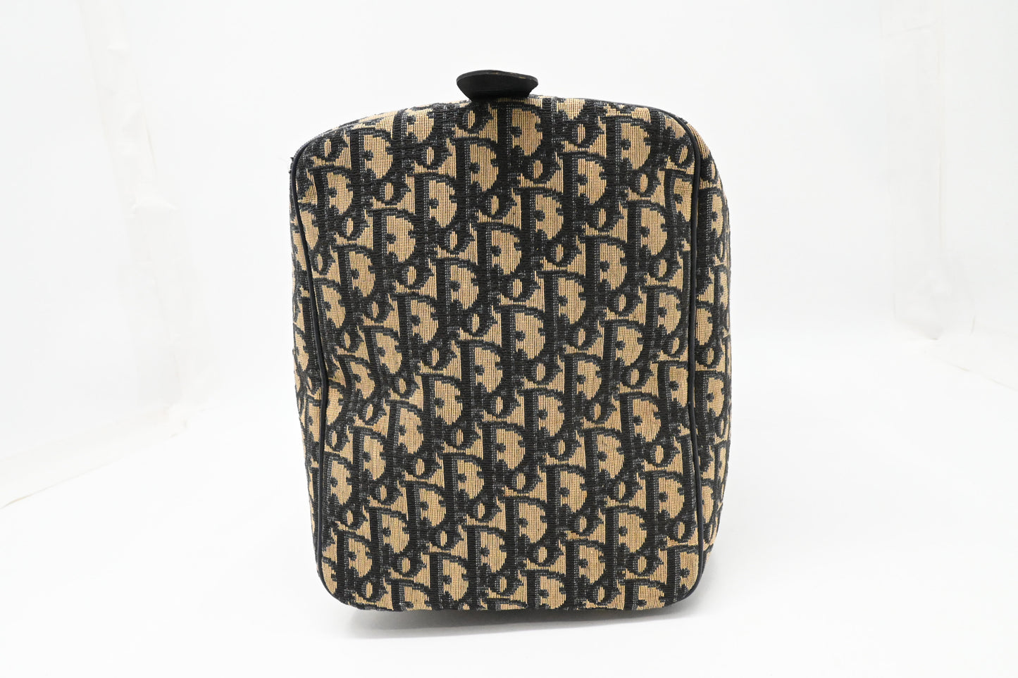 Dior Boston Bag in Navy Blue Oblique Canvas