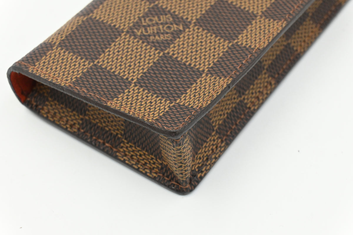 Louis Vuitton Glasses Case in Damiere Ebene Canvas
