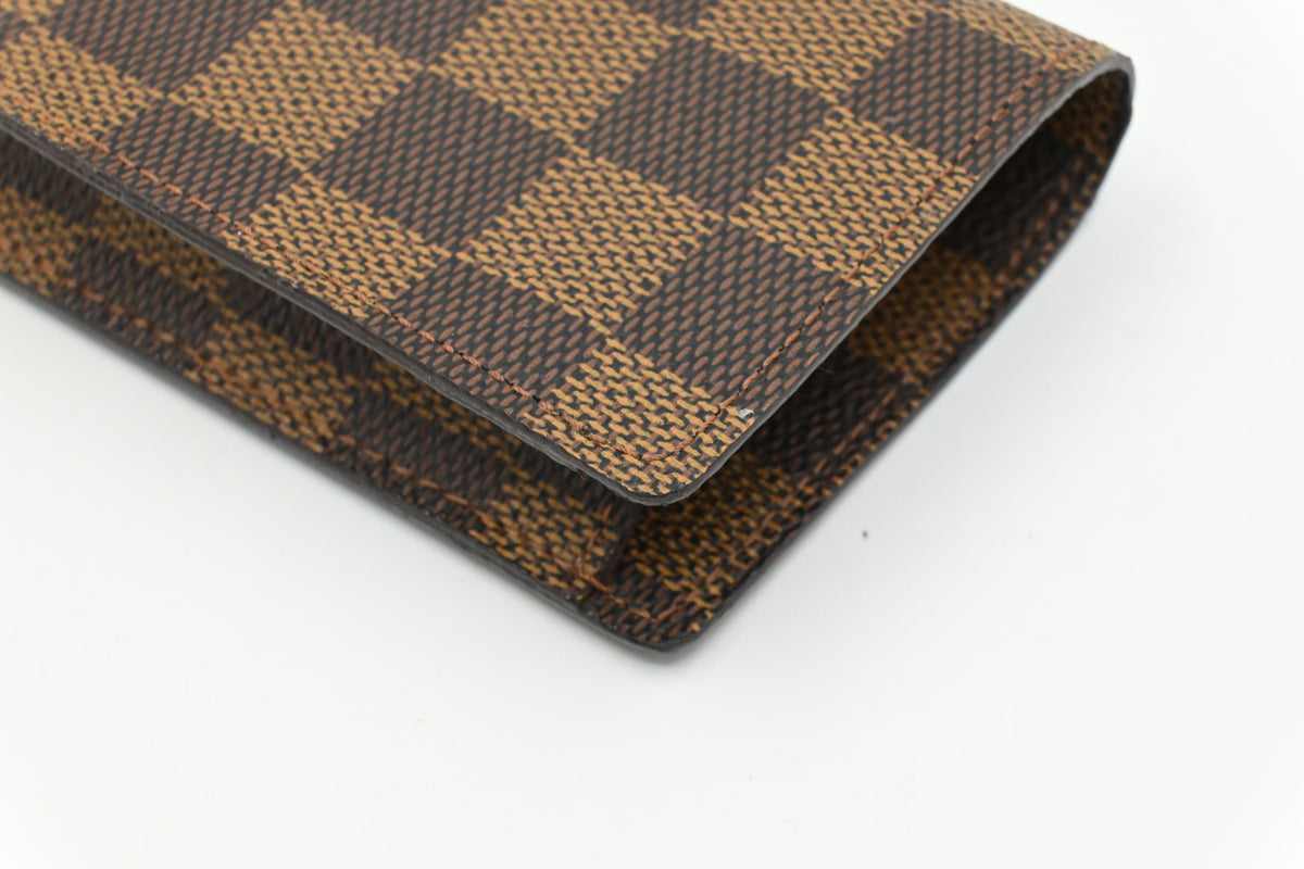Louis Vuitton Glasses Case in Damiere Ebene Canvas