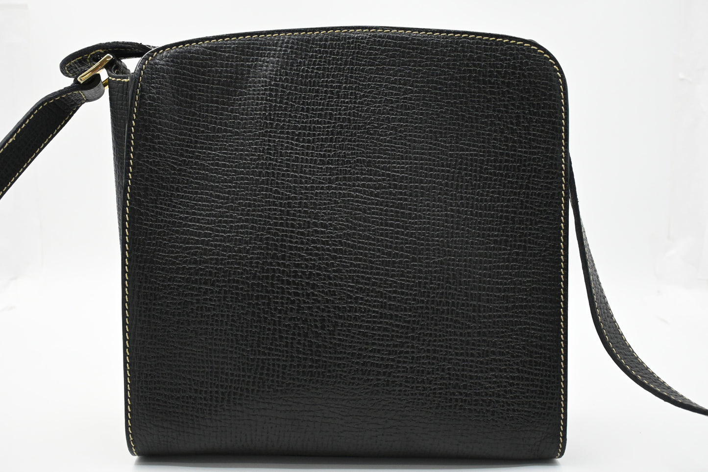 Loewe Square Crossbody in Black Leather