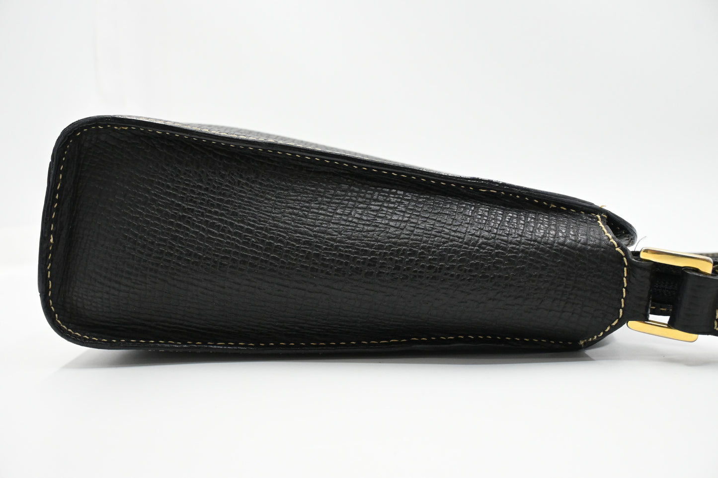 Loewe Square Crossbody in Black Leather