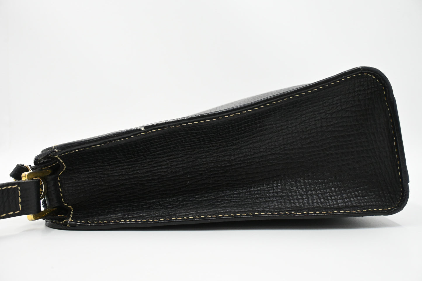 Loewe Square Crossbody in Black Leather