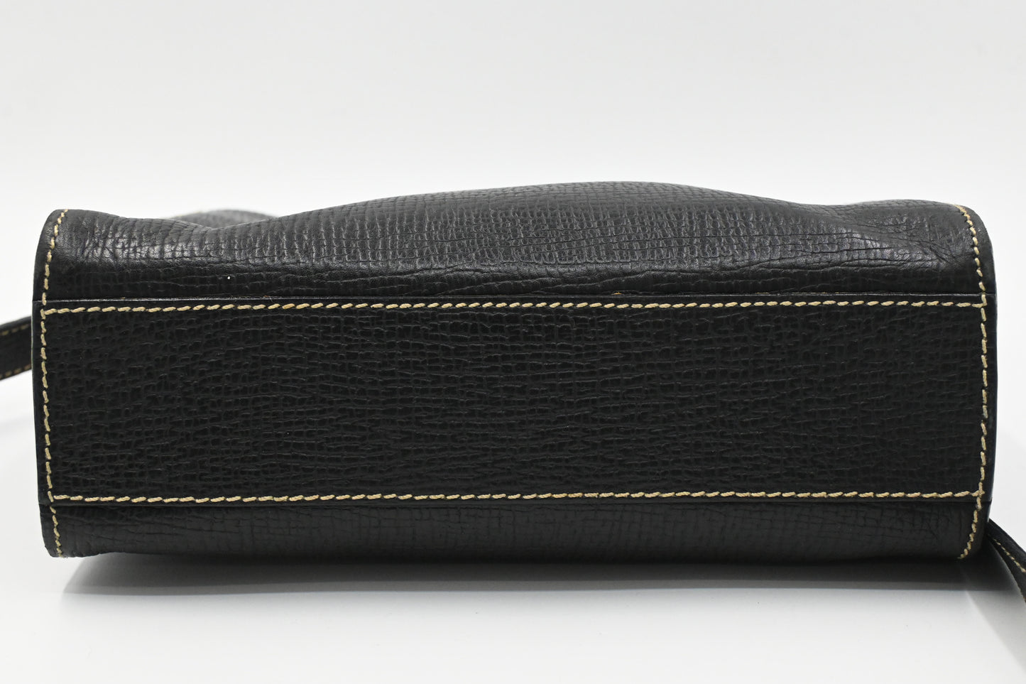 Loewe Square Crossbody in Black Leather
