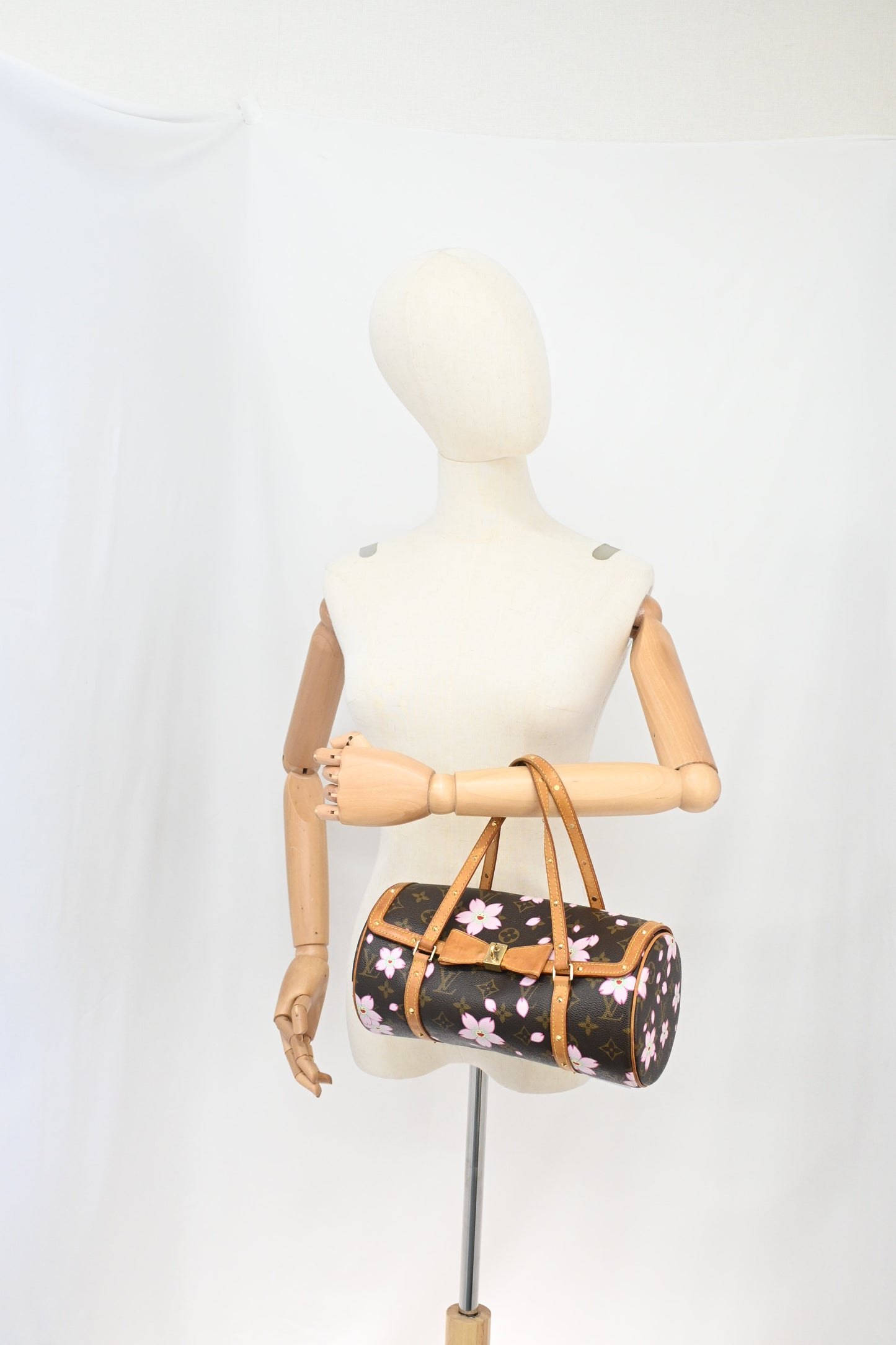Louis Vuitton x Takashi Murakami Papillon in Cherry Blossom Monogram Canvas