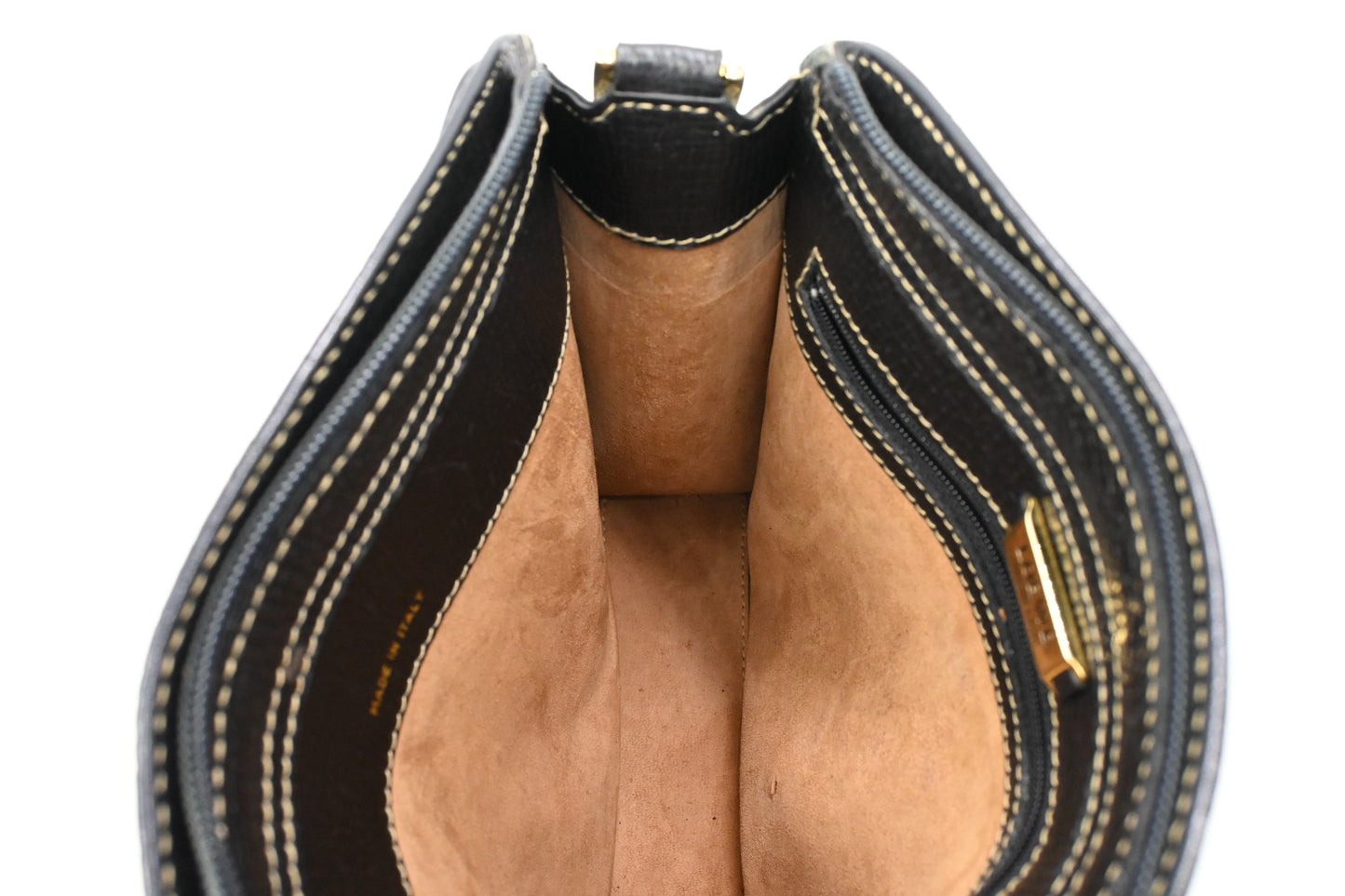 Loewe Square Crossbody in Black Leather
